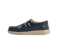 Moccassin à Lacets Hey Dude Wally Braided - Bleu Sombre 43