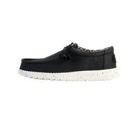 HEYDUDE Baskets Wally Stretch Canvas – semelles confortables – Noir Taille 44