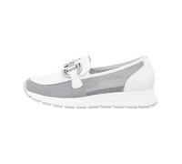 Moccassin Cuir Remonte Knittech101 - Combinaison blanc 39