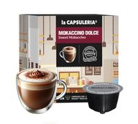 MOCHA (96 Capsules) compatible avec Nescafé Dolce Gusto, Lot de 6 x 16 Capsules (96 portions tot) - la Capsuleria