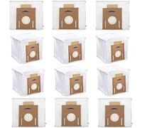 Mochenli Lot de 12 sacs filtrants de rechange pour aspirateur Ecovacs DEEBOT OZMO T8 AIVI T8 Max et T8 Series