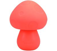 Mochi Mushroom Vibe - Mini vibromasseur en silicone 10 fonctions pour le plaisir du clitoris et du corps | Doux au toucher, rechargeable, étanche, taille de la paume, pêche - pour adultes uniquement