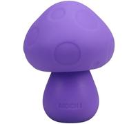 Mochi Mushroom Vibe - Mini vibromasseur violet 10 fonctions en silicone souple | Étanche et rechargeable - Masseur clitoridien silencieux pour un plaisir discret - Pour adultes uniquement