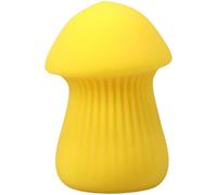 Mochi ULTRASKYN Mini Stroker Jaune - Masturbateur de poche discret en forme de champignon | Intérieur serré ULTRASKYN au toucher réaliste pour un plaisir intense à la main, pour adultes uniquement