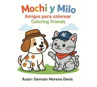 Mochi y Milo: amigos para colorear