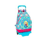 Mochila Grande Con Ruedas Frozen 32 Cm.