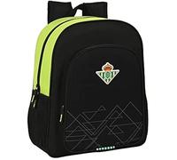 Mochila Junior - Safta - Real Betis Balompié - Vert - Adaptable Sur Chariot - Mixte