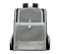 Mochila para Gatos - Bolsa de portabebés gato | SAC Transport Chat | Paquete trasero Con Calibre Grande | Mochila para transportistas de Perros | Suministros de mascotas portátiles Con placa Inferior