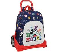 Mochila - Safta - Mickey Mouse - 180+Carro Evolution - Multicolore - Enfant Mixte