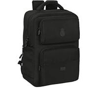 Safta Real Madrid Premium 2 Pockets 15.6´´+usb 13.75l 32x42x15 Cm 622364377 Backpack Noir