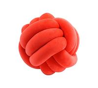 MOCHIYIA Noeud Oreillers Coussin Rond 7,87" Boule Amusante Noeud Décoratif Oreillers Boules De Coussin Nouées Oreillers Noeuds Faits À La Main Noeud Moderne Décor