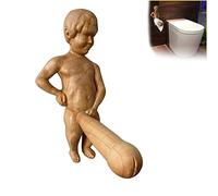MOCIUN Funny Toilet Roll Holder, Creative Spoof Man Body Toilet Paper Stand, Wall Mounted Tissue Roll Holder, Funny Man Body Toilet Paper Holder Storage (A)
