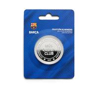 MOCIWORLD - FC Barcelone Édition Spéciale, Écusson Officiel, Inscription « Més Que Un Club », Centime, Cadeau, collectionneur, Produit sous Licence Officielle