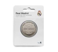 MOCIWORLD Real Madrid - Édition spéciale avec Blason et Inscription « The Best Team der Welt », édition Collector, chromée, sous Licence Officielle