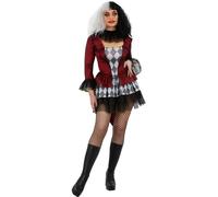 Mock Jacket with Attached Top, Skirt & Neck Cuff Women's Costumes NEUF