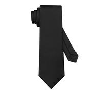 MockTota Cravate Homme Rayée 8cm x 145cm - Élégante Cravate Fine en Polyester Soyeux pour Mariage, Cérémonie, Bureau et Entretien d'Embauche - Accessoire Costume Business