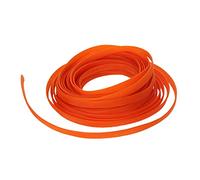 MOCNT 4mm Gaine Câble Tressée Extensible PET Manchon de Câble Fil Rangement Câble PET Cache Câble Souple Électriques Gestion Câble Flexible Protection Tube Tuyau Orange 15 Mètres