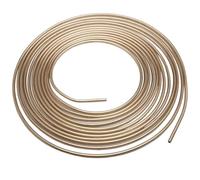 MOCNT 6,35mm Tuyau de Frein en Cuivre de Voiture 1/4" Cuivre Nickel Tuyau de Frein Kit Conduite de Frein Replacement Auto Tube Tuyau de Carburant Frein 7,62 Mètre