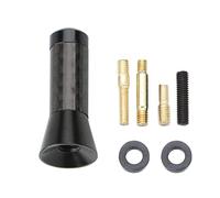 MOCNT Antenne de Voiture Universelle 3,5cm Antenne Tige Antenne de Toit Voiture Antenne Radio Signal AM/FM Réception Amplificateur Imperméable Autoradio Noir