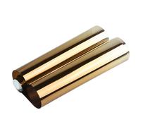 MOCNT Bande Solaire pour Voiture 20cm X 150cm Bande de Film Solaire Pare-soleil pour Pare-brise de Voiture Film de Teinte de Vitre Solaire Protection Film Dégradé Or
