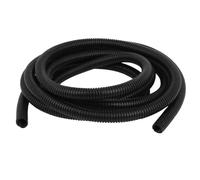 MOCNT Gaine Câbles Électriques Voiture Gaine Ondulée Flexible Protection Cache PP Fermé Tuyau Fil Gaine Isolante Conduit Tube Rangement Câble Extérieur 28mm Long 5 Mètres