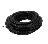 MOCNT Gaine Câbles Électriques Voiture Gaine Ondulée Flexible Protection Cache PP Fermé Tuyau Fil Gaine Isolante Conduit Tube Rangement Câble Extérieur 18mm Long 5 Mètres