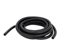 MOCNT Gaine Câbles Électriques Voiture Gaine Ondulée Flexible Protection Cache PP Fermé Tuyau Fil Gaine Isolante Conduit Tube Rangement Câble Extérieur 21mm Long 15 Mètres