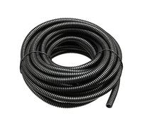 MOCNT Gaine Câbles Électriques Voiture Gaine Ondulée Flexible Protection Cache PP Tuyau Fil Fendu Gaine Isolante Conduit Tube Rangement Câble Extérieur 25mm Long 15 Mètres