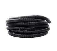 MOCNT Gaine Câbles Électriques Voiture Gaine Ondulée Flexible Protection Cache PP Tuyau Fil Fendu Gaine Isolante Conduit Tube Rangement Câble Extérieur 18mm Long 15 Mètres