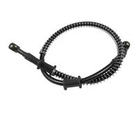 MOCNT Noir 80cm Tuyau de Embrayage Frein de Moto Tuyau d'huile de Moto Hydraulique Renforcé Tuyau d'Huile de Frein Motocross Durite Frein Tuyau Conduite de Frein avec Ressort