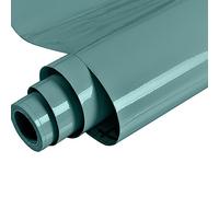 MOCNT Papier Adhesif pour Meuble 60cm x 5m Brillant Autocollant Papier Peint Vinyle Film de Meubles Imperméable Protéger Décoratif Papier Armoires Cuisine Sticker Gris Vert