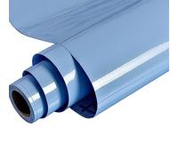 MOCNT Papier Adhesif pour Meuble 80cm x 5m Brillant Autocollant Papier Peint Vinyle Film de Meubles Imperméable Protéger Décoratif Papier Armoires Cuisine Sticker Bleu