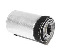 MOCNT Tuyau Isolé de Protection Thermique en Fibre de Verre pour Voiture Fil de Manchon Protection Thermique Bouclier Thermique Manche Isolante Thermique Aluminisé Couvercle Câble ID 40mm