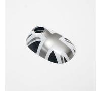 MOCOAORN Mini One Cooper S JCW R60 Countryman 2010-2016 Garniture d'antenne extérieure de voiture - Accessoire de style de voiture (Gris Union Jack, antenne de style A)