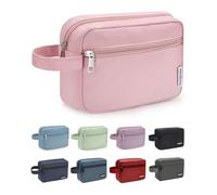 MOCOCITO Petit Trousse de Toilette avec Poignée pour Hommes & Femmes, Sac de Rangement Portable pour Rasoir, Produits de Soin, Pinceaux de Maquillage et Outils
