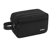 MOCOCITO Petit Trousse de Toilette avec Poignée pour Hommes & Femmes, Sac de Rangement Portable pour Rasoir, Produits de Soin, Pinceaux de Maquillage et Outils