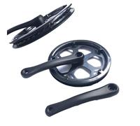 Mocoli PéDalier De VéLo 48 Dents 170 Mm en Aluminium pour VTT VéLo De Ville VéLo Femme VéLos éLectrique 7 Vitesses Ou Moins (Double Protection)