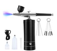 Mocturnity 1 SET Kit D'Aérographe Rechargeable Sans Airbrush Compressor Portable Handheld Airbrush Airbrush Set