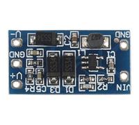 Mocturnity 1 unité module d'alimentation en métal bleu 2,8 V - 5,5 V entrée positive et négative sortie de 12 V 5 V une 12 V DC DC Taille du module de conversion 2,4 x 1,25 x 0,4 cm