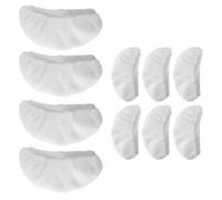 Mocturnity 10 accessoires pour nettoyeur à vapeur, coussinets universels réutilisables pour à vapeur, accessoires pour vaporisateur à main.