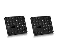 Mocturnity 2 x Clavier de dessin Bluetooth, clavier sans fil rechargeable à 35 touches pour procreate et graphiques de raccourcis de dessin