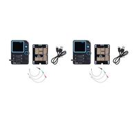 Mocturnity 2 x LCR-P1 Testeur de Transistors, Diodes, Triode, Capacitance, Résistance, JFET, Testeur LCR, Testeur Multifonctions, MOSFET, IGBT