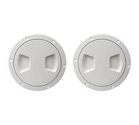 Mocturnity 2 x Plaque de couverture d'inspection Hatch Marine Couvercle amovible Abs-5 pouces