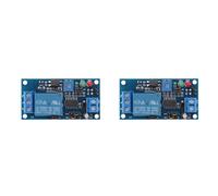 Mocturnity 2 x relais de retard de retard de 12 V CC Module d'interrupteur marche/arrêt retardé avec minuterie