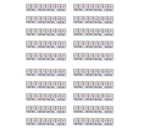 Mocturnity 20 pièces 8 x WS2812B 5050 RGB lumières LED de conduction bande de plaque intégrée couleur pour NAZE32 CC3D
