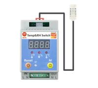 Mocturnity 20A Tuya WiFi Température Humidité Interrupteur Minuterie Température/Humidité Contrôle Interrupteur APP Contrôle pour la Surveillance de à Effet de Serre