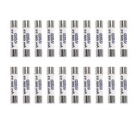 Mocturnity 20X 1000V 500mA 6.3 X 32mm Blanc Fusible en Ceramique pour la Protection Multimetre Contre les Surcharges et les Courts-Circuits