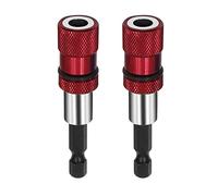 Mocturnity 2X 1/4 Tige Hexagonale Perceuse électrique Tournevis Magnétique Porte-Embout Outil Limite de Magnétisme Tige D'Extension