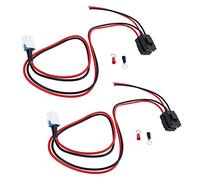 Mocturnity 2X Cable de Cordon d'alimentation Radio pour FT-450 FT-991-480 IC-7000 IC-7600