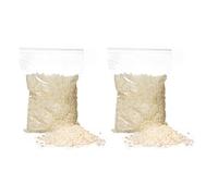 Mocturnity 2X Granules de Cire d'abeille Blanche pour la Fabrication de Bougies, (1 LB)